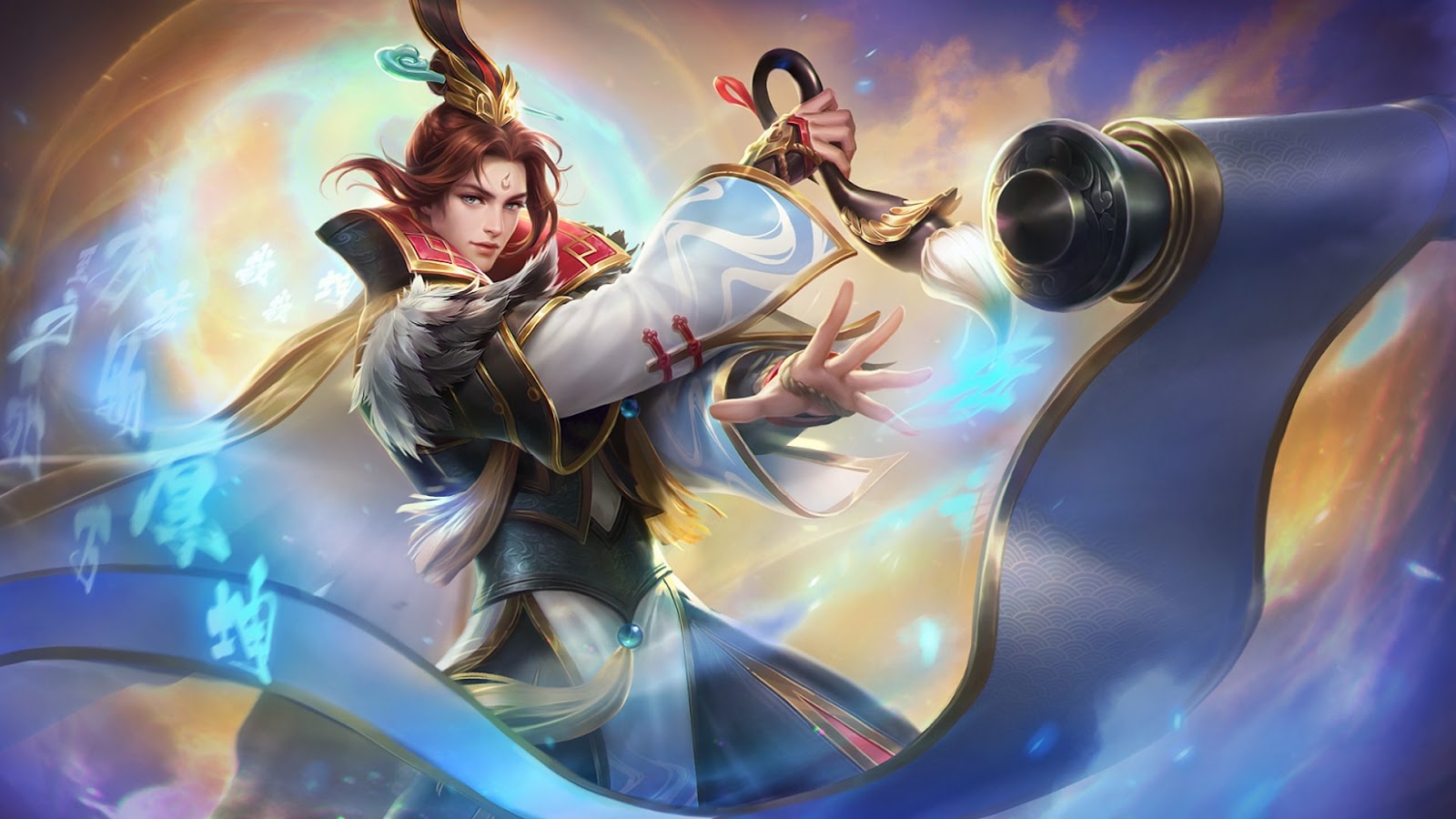 Wallpaper Estes White Crane Skin Mobile Legends HD for PC Hobigame.net